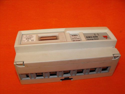 Carlo gavazzi em3-din energy meter.3*230(400)v.20(90)a.used for sale