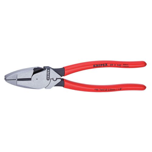 Linesman pliers, 9-1/4 in,  dipped handle 09 11 240 sba for sale