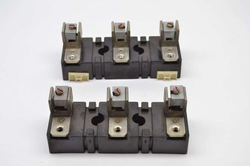 LOT 2 ALLEN BRADLEY MIX X-410710 X-400656 100A AMP 600V-AC FUSE HOLDER B416420