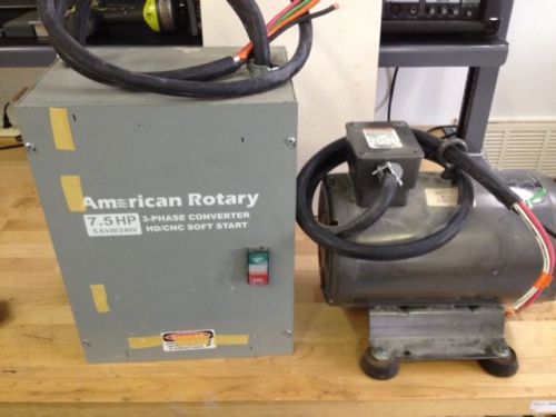 American Rotary 3 Phase converter