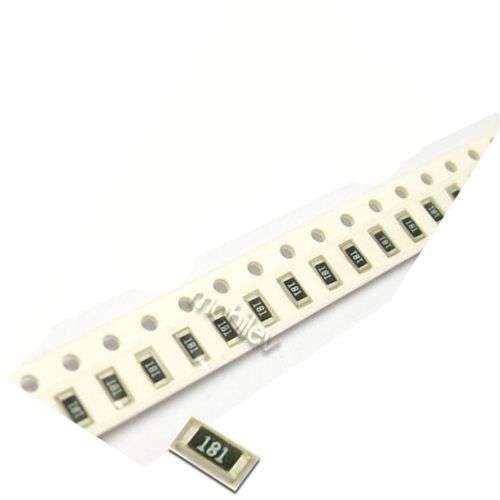 200 x SMD SMT 1206 Chip Resistors Surface Mount 180R 180ohm 181 +/-5% RoHs