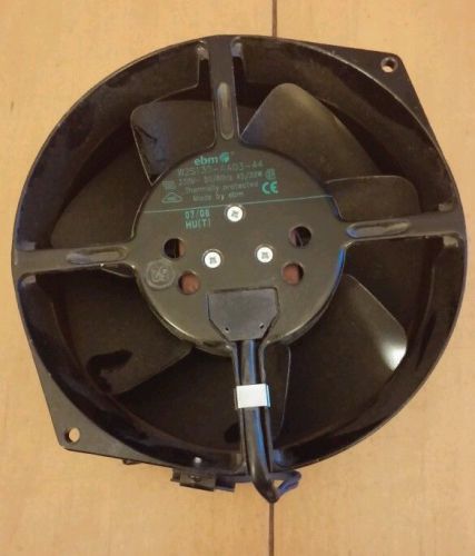 EBM Fan Assembly W2S130-AA03-44 220/230VAC 50/60Hz 45/39W  5-1/2&#034; Blade *NEW*