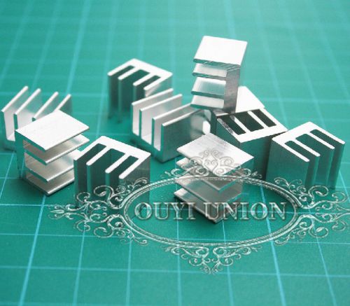 16PCS 13*13*11mm Aluminum Heat Sink Heatsink Chip for LED IC Power Transistor