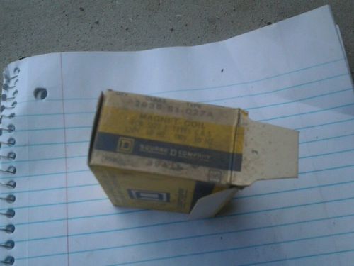 SQUARE D MAGNET COIL 2936-S1-C27A 120 V.