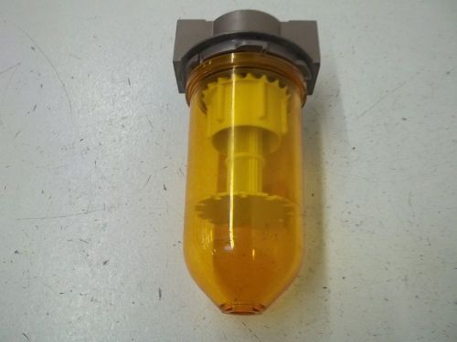 SCHRADER BELLOWS 3538-1100 FILTER (AMBER LIGHT) *USED*