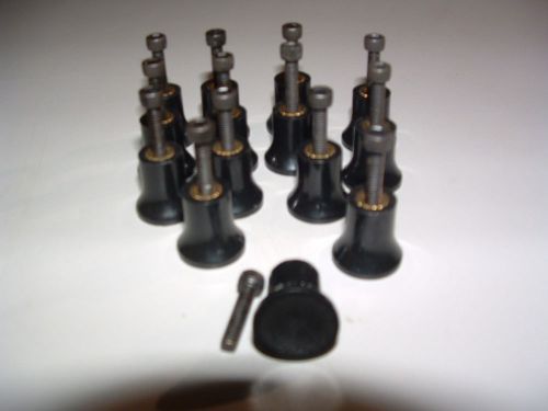 Black Knobs Lot of 14