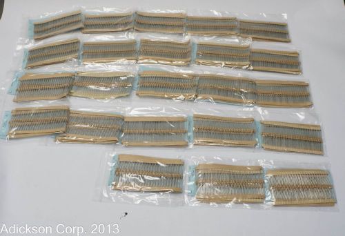 Lot of 950 new 1/4w 510 ohm 5% resistors for sale