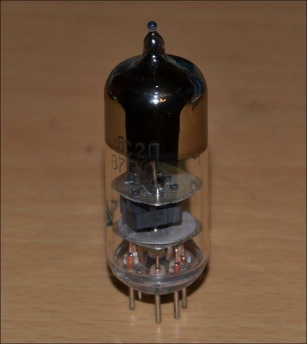 6J4 = EC98 Triode Tube. Russian 6S2P