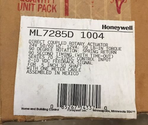 HONEYWELL ML7285D-1004 USPP ML7285D1004