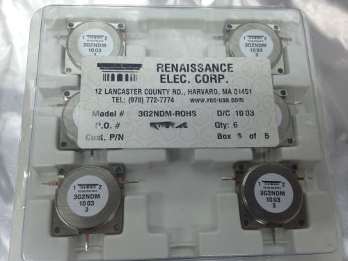 6 pcs RENAISSANCE 3G2NDM - 700 Mhz Circulator NEW