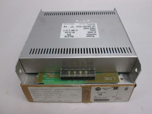 NEW ALLEN BRADLEY 2090-XXLF-HV323 RFI FILTER 520V-AC 23A AC MOTOR DRIVE D281586