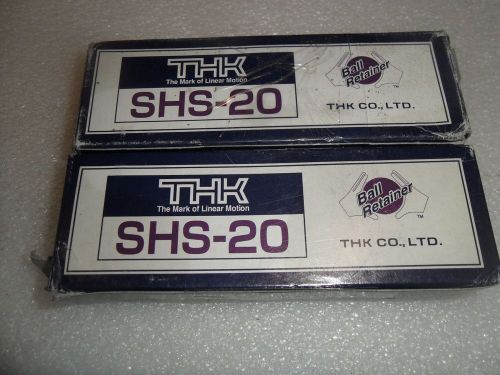 THK SHS-20LV1ZZ (GK) Linear Bearing Block SHS20LV1ZZ NIB  SSH20 Lot of 2