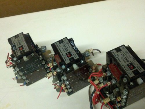 3 cutler hammer nema size1 contactors c10cn30