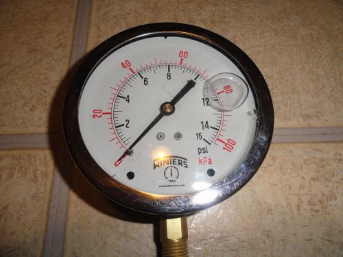 Winters Liquid Filled Gauge with orginal box