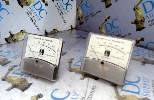 API DREXELBROOK LFE: 52-0933-0000 0502 SHIELDED METER LOT OF 2