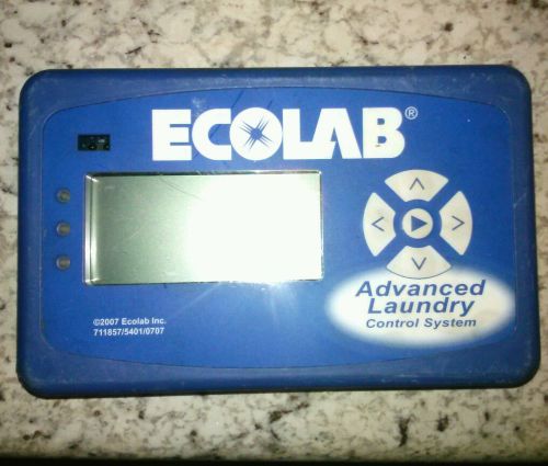 ECOLAB ADVANCED LAUNDRY CONTROL SYSTEM DIGITAL PUMP DISPLAY CONTROL 92582020