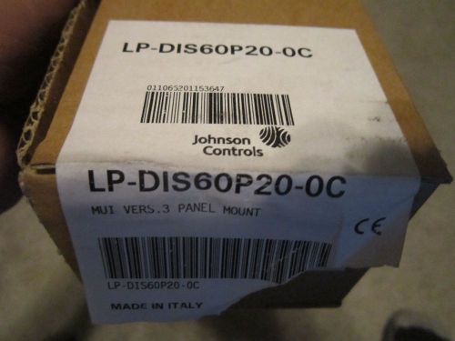 Johnson Controls LP-DIS60P10-0C Panel Mount MUI *NEW*