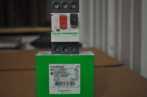 SCHNEIDER GV2ME20 MOTOR CIRCUIT BREAKER