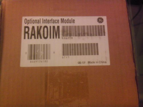 General Electric Optional Interface Module, RAKOIM, NIB OEM