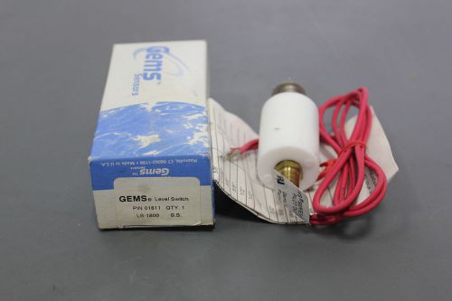 NEW GEMS LIQUID LEVEL SWITCH LS-1800 01811  (S11-T-112B)