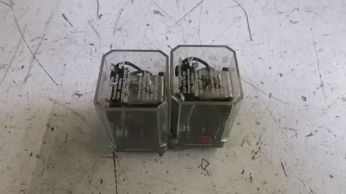 Lot of 2 tyco electronics kup-14a15-120 relay *new out of box* for sale