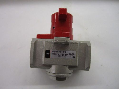 VHS4500-03-X116 SMC Pressure Relief 3 Port Valve