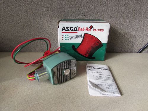 ASCO EF8320G188 SOLENOID VALVE 1/4&#034; NPT 120V