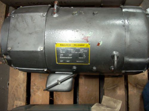 Baldor 10hp, dc motor, model d2010p, 1750/2300 rpm, 219at frame, dpfg  enclosure for sale