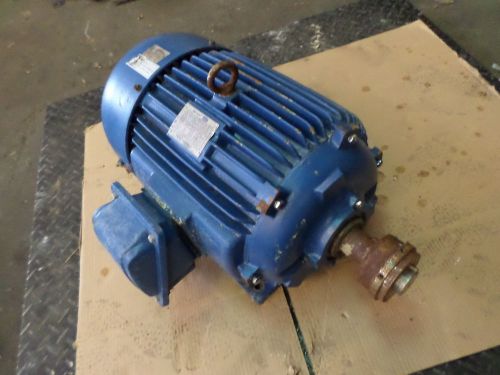 WESTINGHOUSE PREMIUM MOTOR CAT# HB0204 20HP 460V 1760RPM 256T:FR PH:3 USED