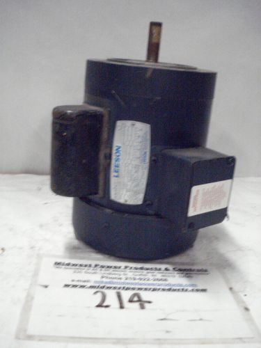 Leeson ac motor 110413, .75hp, 3450rpm, 115/230, 1ph, d56c, c6c34fc8, tefc, 56c for sale