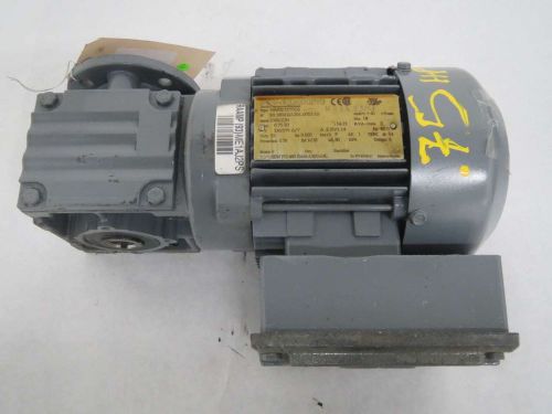 Sew eurodrive waf20dt71d2 3/4hp 330/575v-ac 3300/230rpm 3ph gear motor b362878 for sale