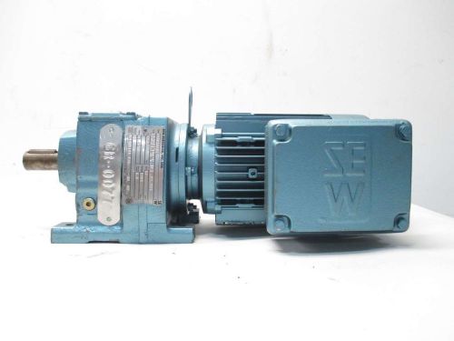 NEW SEW EURODRIVE DFT80N4 R37DT80N4 1HP 460V-AC GEAR 32.40:1 52RPM MOTOR D417972