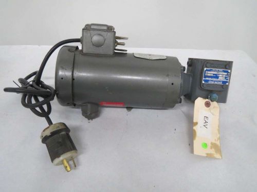 BOSTON GEAR F71010B4J DORNER 10:1 1/4HP 230V 1725RPM 42CZ 1PH GEAR MOTOR B354630