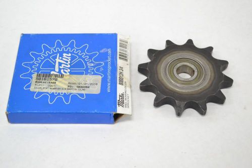 Martin 80bb12h 3/4 idler ball bearing roller chain single 3/4in sprocket b258811 for sale