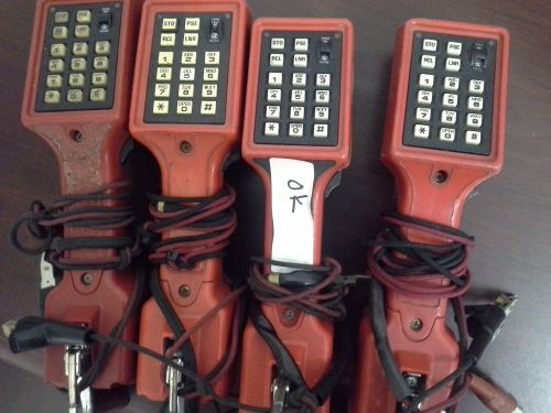 HARRIS TS22 BUTT SET TELEPHONE LINE TESTER 4 Units