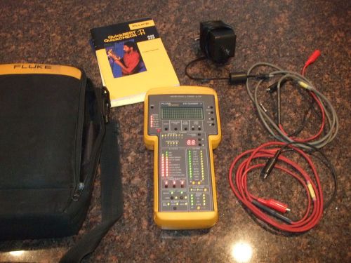 FLUKE NETWORKS 635A QUICKBERT T1 HANDHELD TESTER BIT ERROR TROUBLESHOOTING