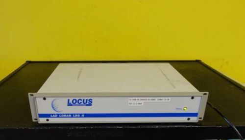 LOCUS INCORPORATED LAD LORAN LRS II RS-232 USED RARE