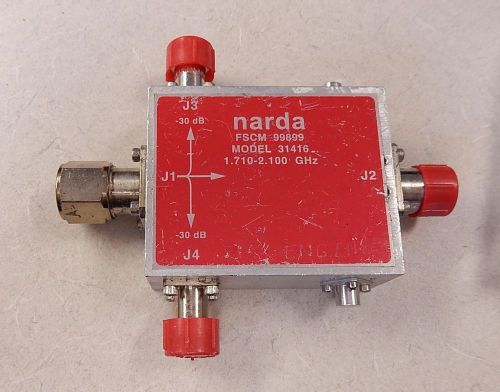 Narda 31416 coupler 1.71 - 2.1 ghz 137 for sale