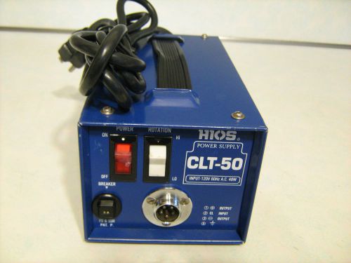 HIOS CLT-50 DC POWER SUPPLY CLT 50  FREE SHIPPING