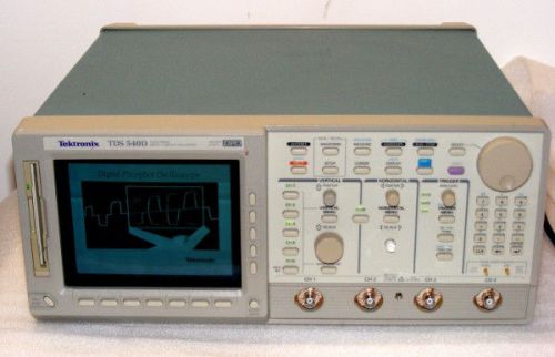 TEKTRONIX TDS 540D 4 CH DIGITAL OSCILLOSCOPE DPO 2GS/s 500MHz W/ OPTIONS