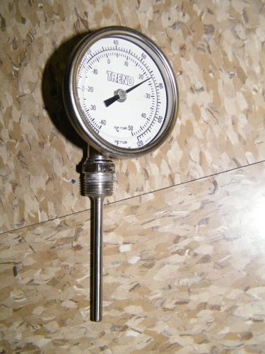 Trend Bi Metal Thermometer -40-120F 1/2&#034; NPT Wika -40-50C