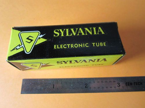 VACUUM TUBE SYLVANIA 6CL8A RECEIVER TV HAM RADIO  BIN#D6