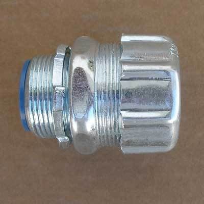 Box of 10 T &amp; B 1-1/4&#034; flexible conduit connector straight liquidtight 5335