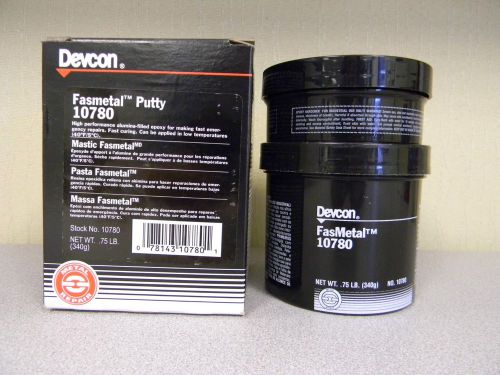 Devcon 10780 fasmetal putty, 3/4 lb. metal repair for sale