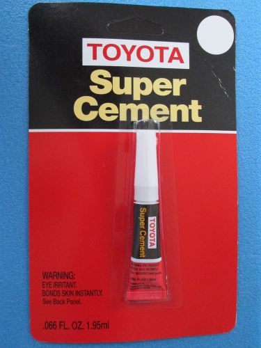 TOYOTA FLUID 00295-1CM00 SUPER CEMENT - .07 oz. RETAIL TUBE    OEM 014