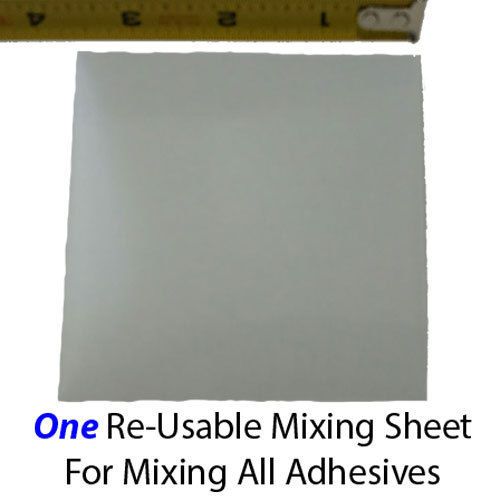 Re-usable mixing sheets (3x5-inch size) - one sheet for sale