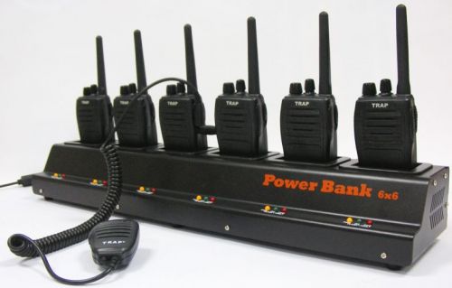 2pcs 6 Bank Charger F 2wayRadios:Motorola/Icom/Kenwood/Simoco/Tait/V.S.Yaesu...