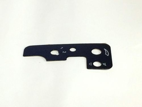 Motorola ht600/p200 top label escutcheon 2 channel model 1305676r01 *oem* for sale