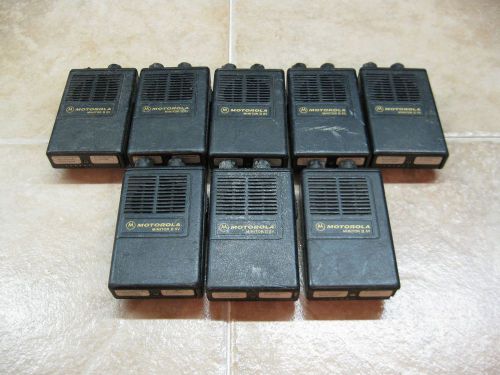 Motorola Minitor II SV VHF ( IISV 2 Stored Voice ) LOT of 8