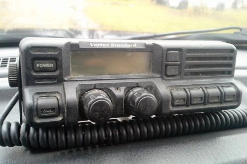 Vertex vx-6000v standard vx6000 mobile radio w/antenna &amp; all cables used for sale